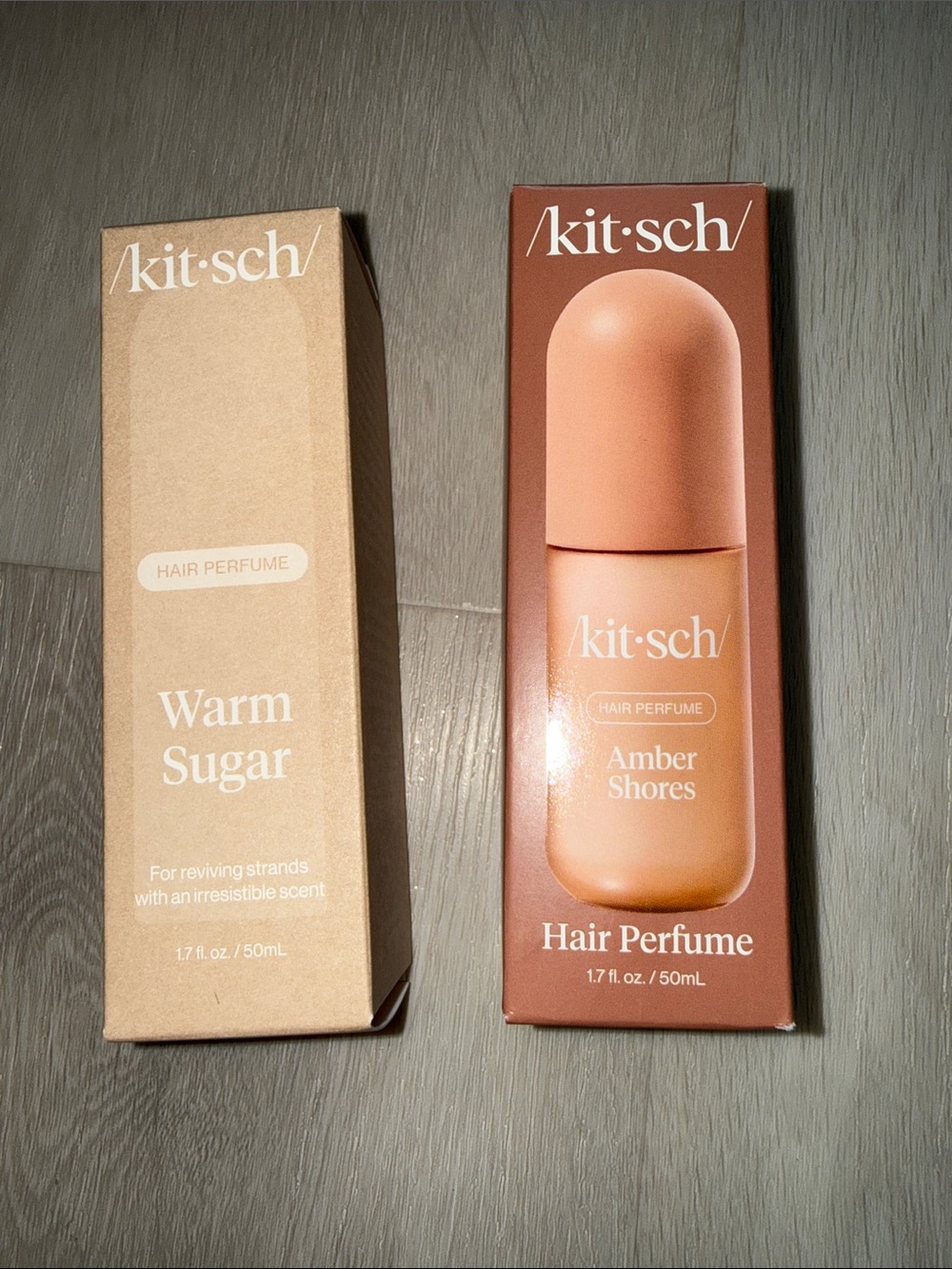 kitsch Warm Sugar & Amber Shores Hair Perfume Duo